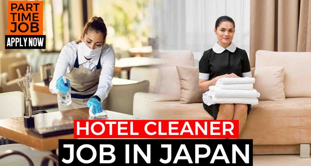 Hotel Cleaner Job in Japan 2026